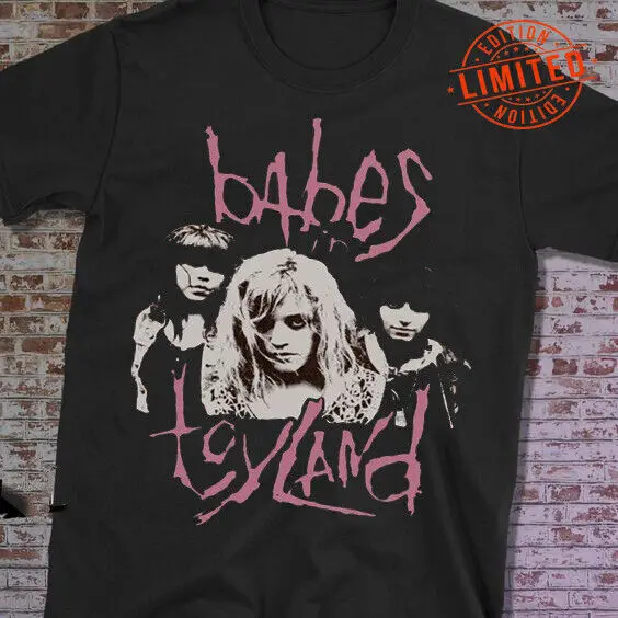 

Рубашка Babes In Toyland Band в стиле ретро с коротким рукавом