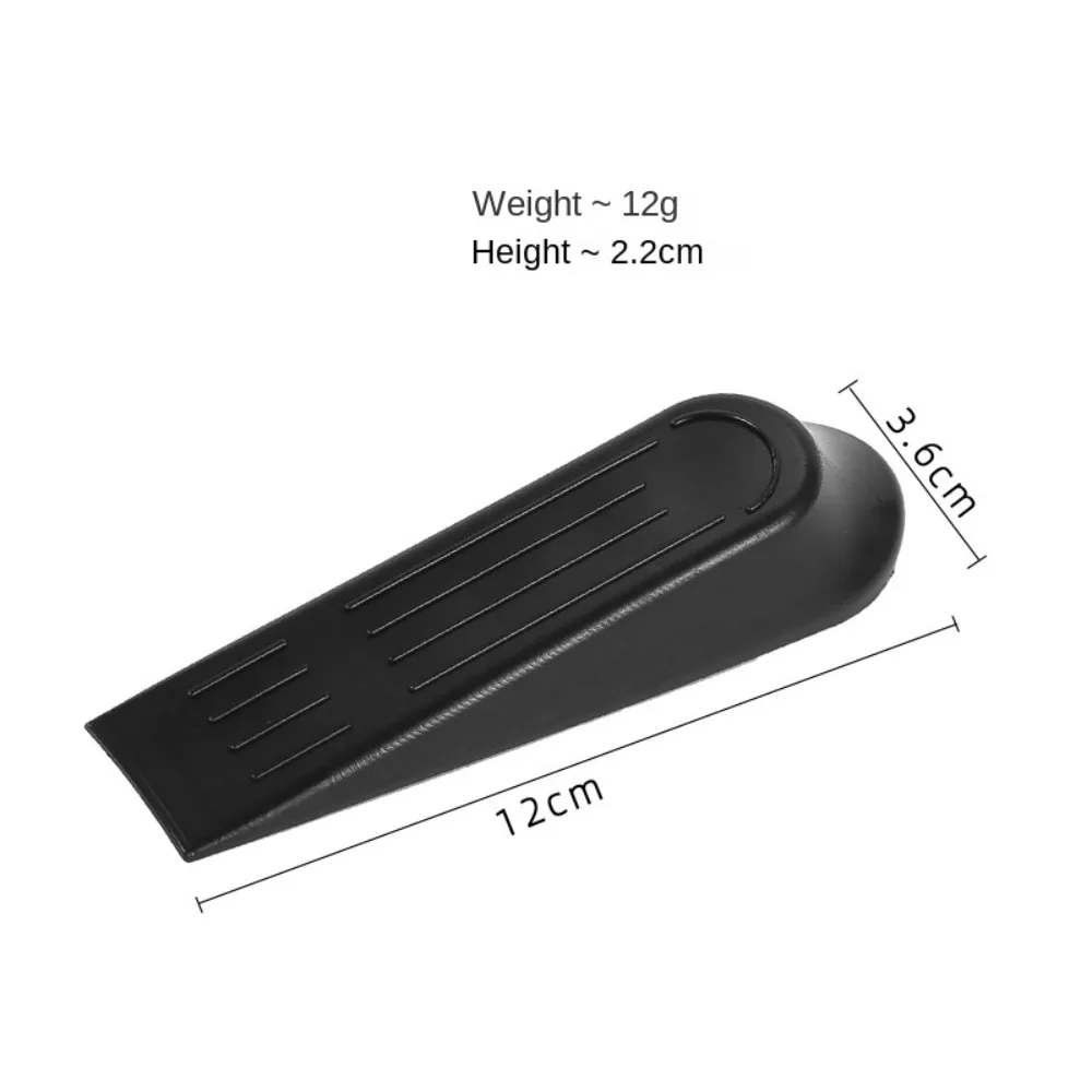 5 قطعة مجموعة البلاستيك الباب وقف السدادات عدم الانزلاق قاعدة إسفين شكل الثقيلة الباب سدادة حجم صغير دائم الباب كتلة إسفين #6