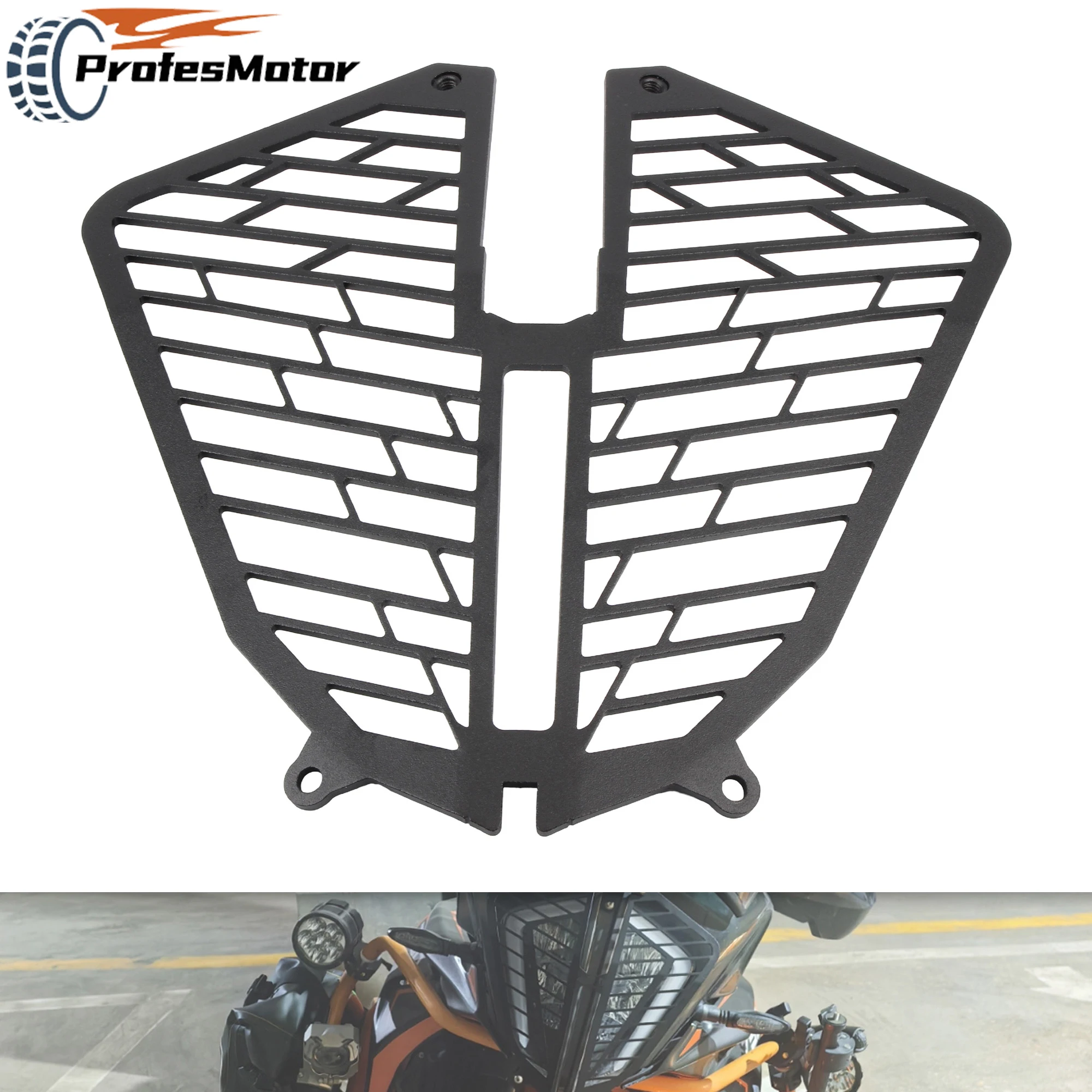 

For KTM Motorcycle Headlight Guard Head Light Lamp Protector Cover 390 790 890 Adventure ADV S R 2019-2023 2024 DirtBike Parts