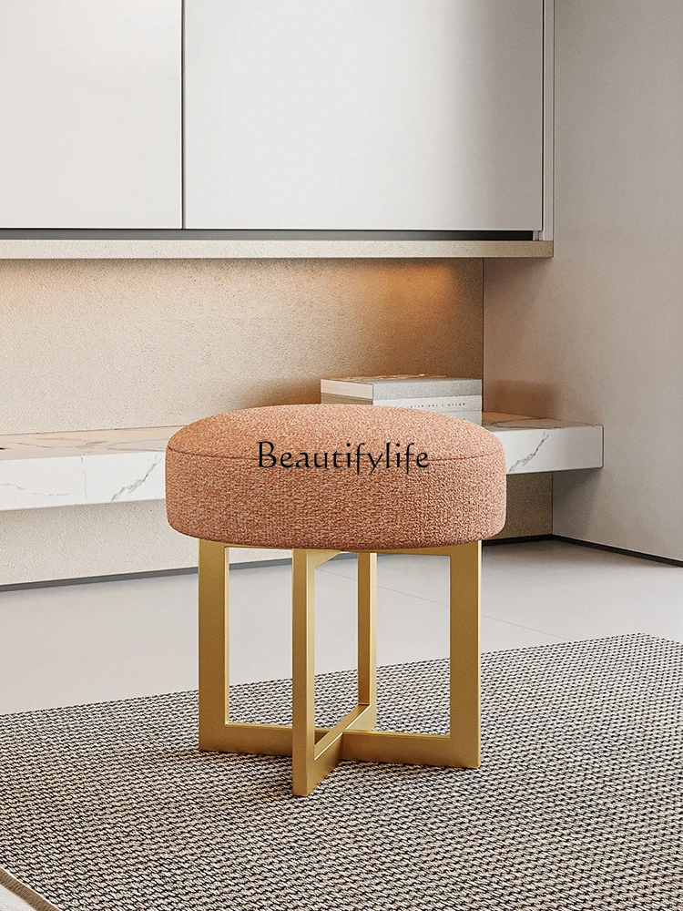 Shopping Mall Rest Stool Home Nordic Shoe Changing Stool Bed End Stool