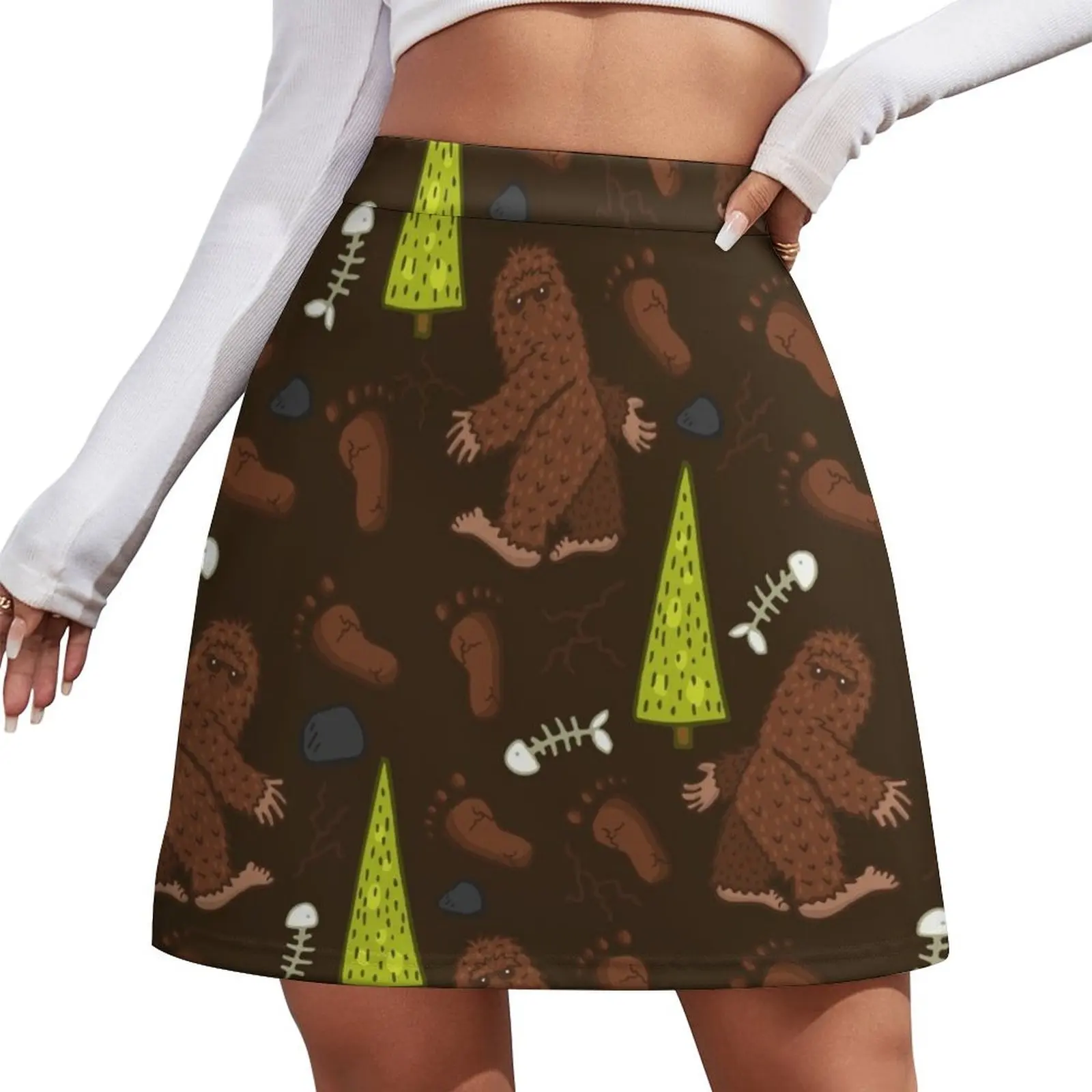 

Bigfoot! Mini Skirt Skirt for girls dress new in external clothes korean summer clothes