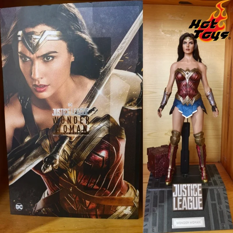 

In Stock Original HOTTOYS HT 1/6 MMS451 Justice League Wonder Woman 3.0 Deluxe Edition Action Figures Collectable Model Toy