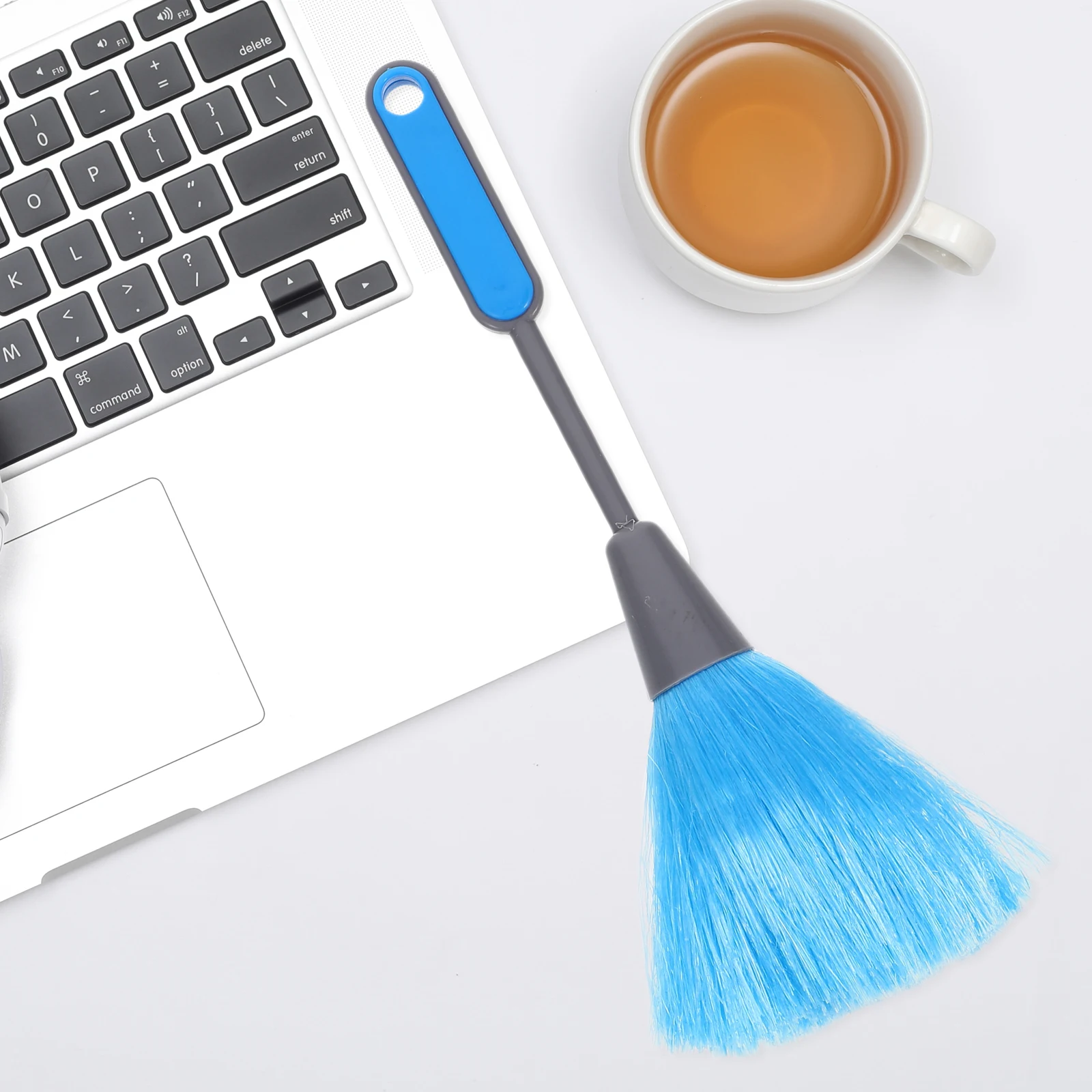 

Keyboard Cleaning Brush Duster for Computer Laptop Electronics Dual Color H Dust Remover Office Home Use Plastic Scrub Tool