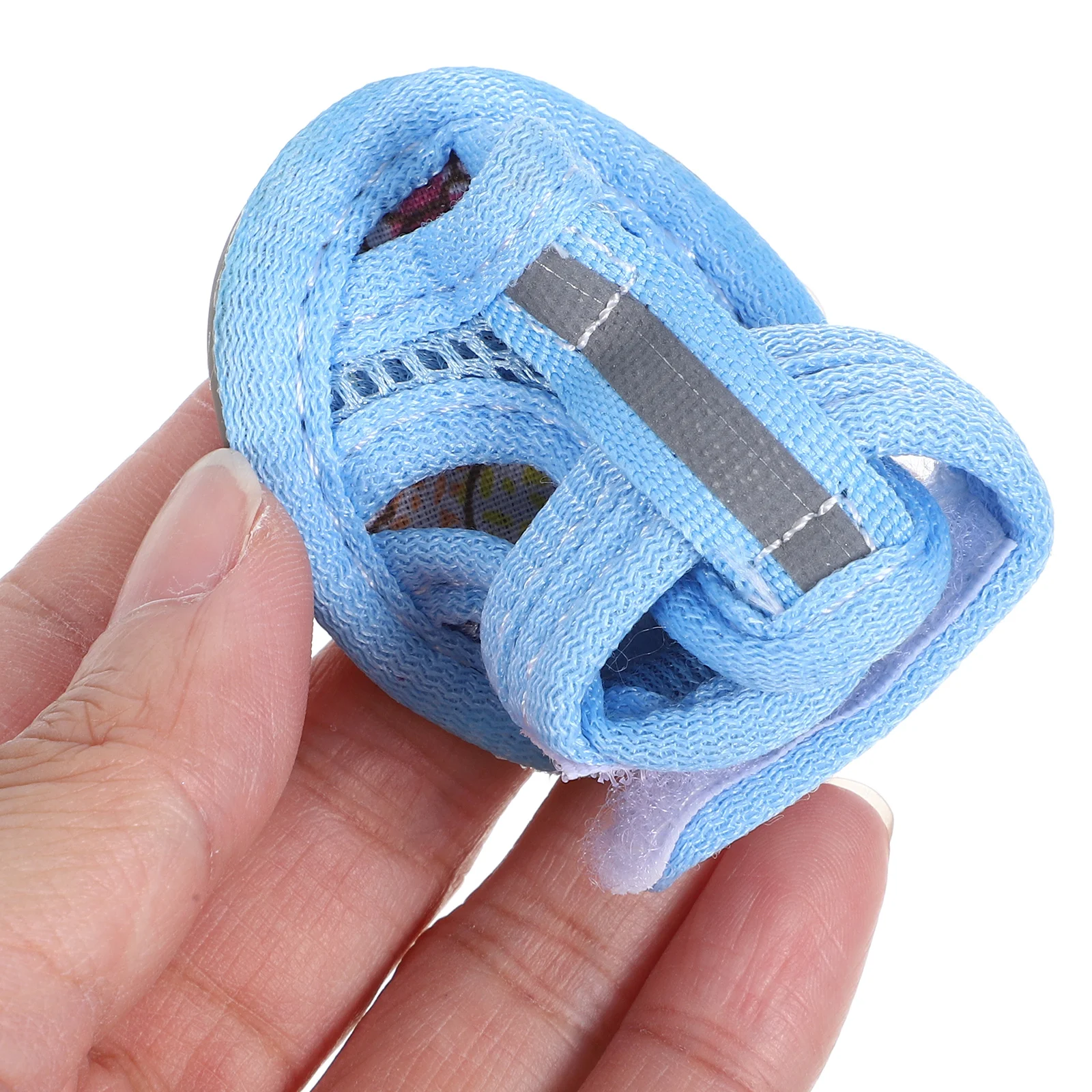 

4 Pcs Pet Sandals Breathable Mesh Dog Shoes Cooling for Dogs Slippers Sneakers Hot Pavement