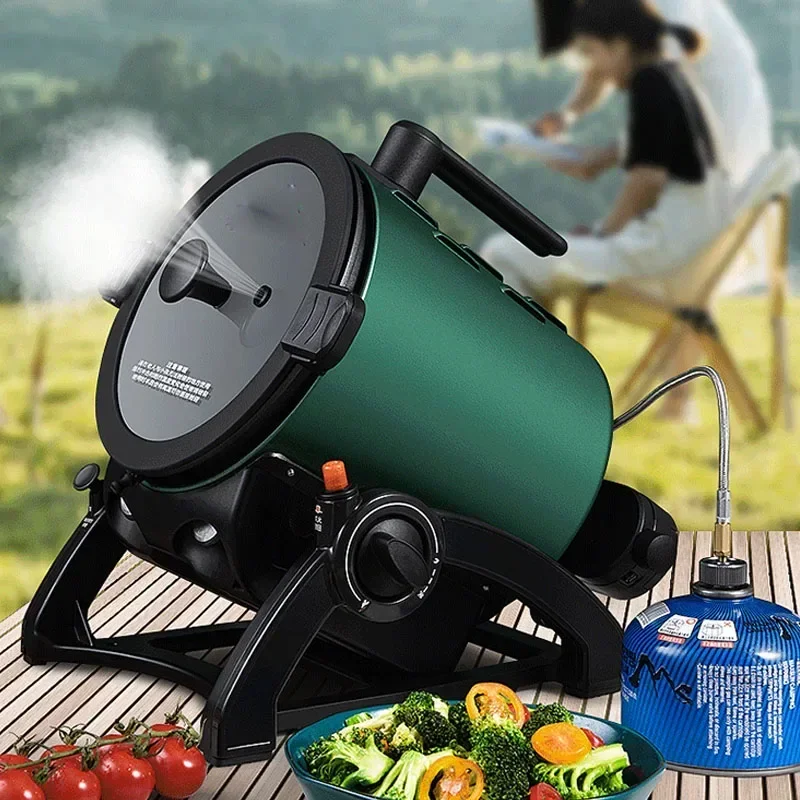 BRS-1902 Estufa portátil para exteriores Estufa de cocina al aire libre Estufa de gas Máquina de cocina automática para picnic