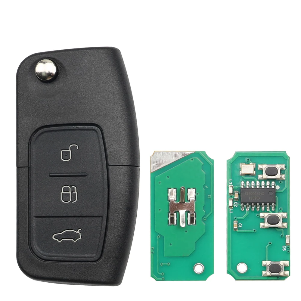 

Speedance 315/433MHz 4D63 4D60 Car Remote Key for Ford Fusion Focus Mondeo Fiesta Galaxy HU101 FO21 Blade Vehicle Flip Keys