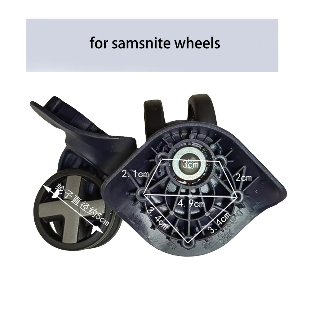 Universal wheel for samsnite Universal wheel replacement luggage pulley travel luggage roller casters wheel accessories repair