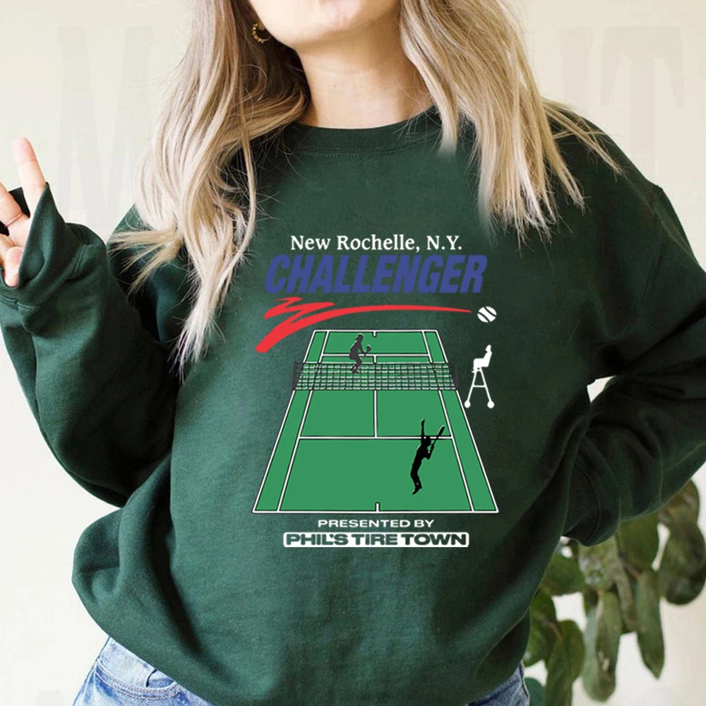 Challenger Tennis New Rochelle New York Sweatshirt Tennis Shirt Challenger Tennis New Rochelle NY Shirts Unisex Sweatshirts