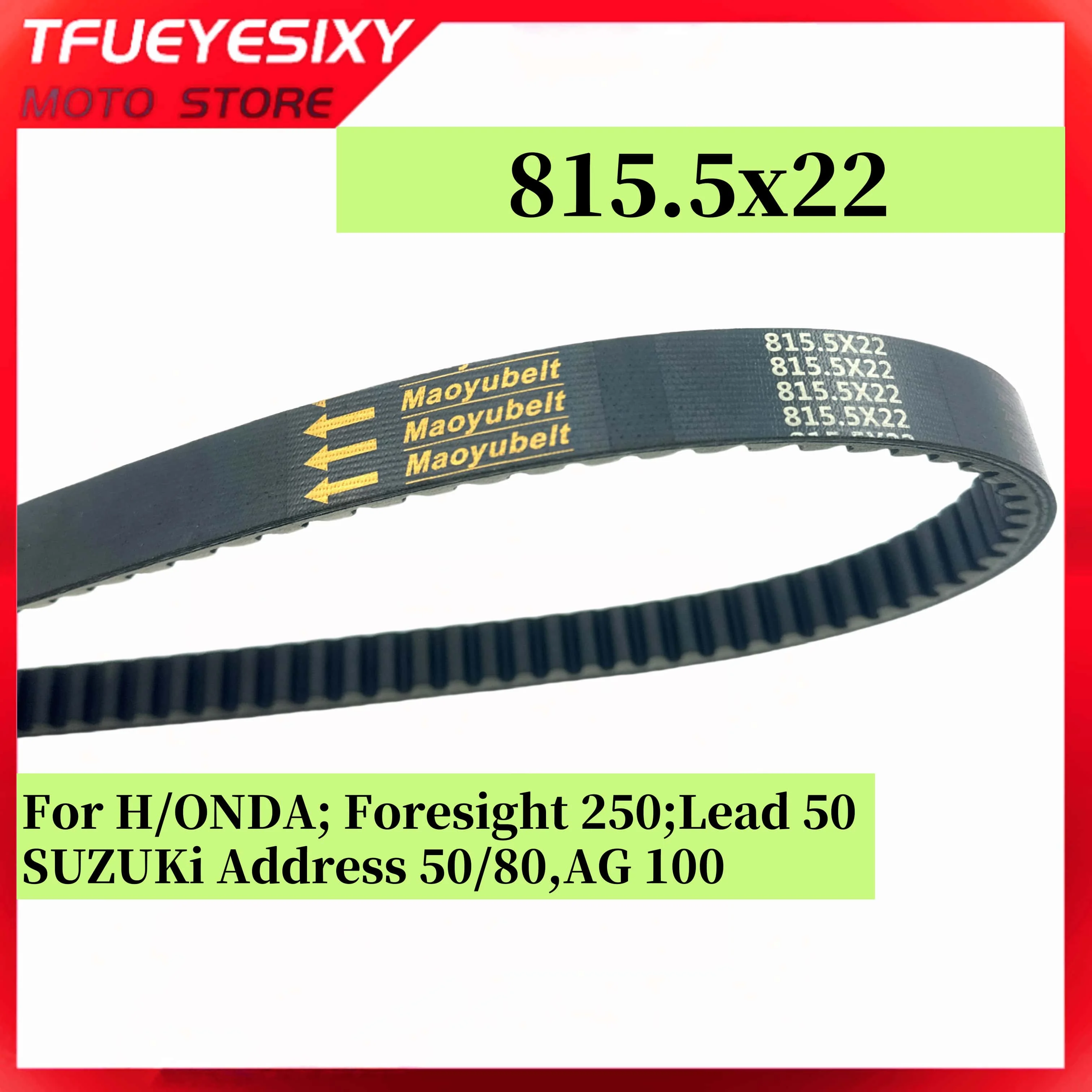 

Приводной проигрыватель V-образных ремней 81,5x22 для Honda Pcx\Air Blade 125\Lead 125 27601-37B00 27601-20E01 23100-KZL-901 23100-KWN-901