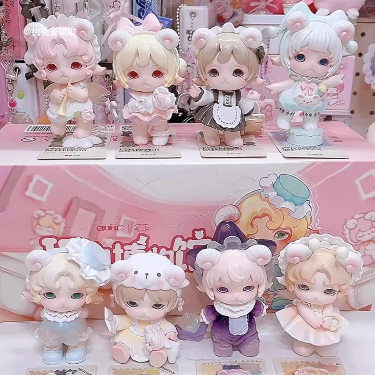 

Коллекционная фигурка Mijuan The Toy Museum Series 2: милые аниме-персонажи в слепой коробке, украшение для рабочего стола, подарок для любителей аниме