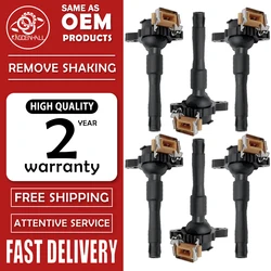 6PCS 12131748017 Ignition Coil 1748017 LR022494 For 1997-2000 BMW 528i 328i 2001-2002 BMW 325i 352i Land Rover525i V6 2.5L