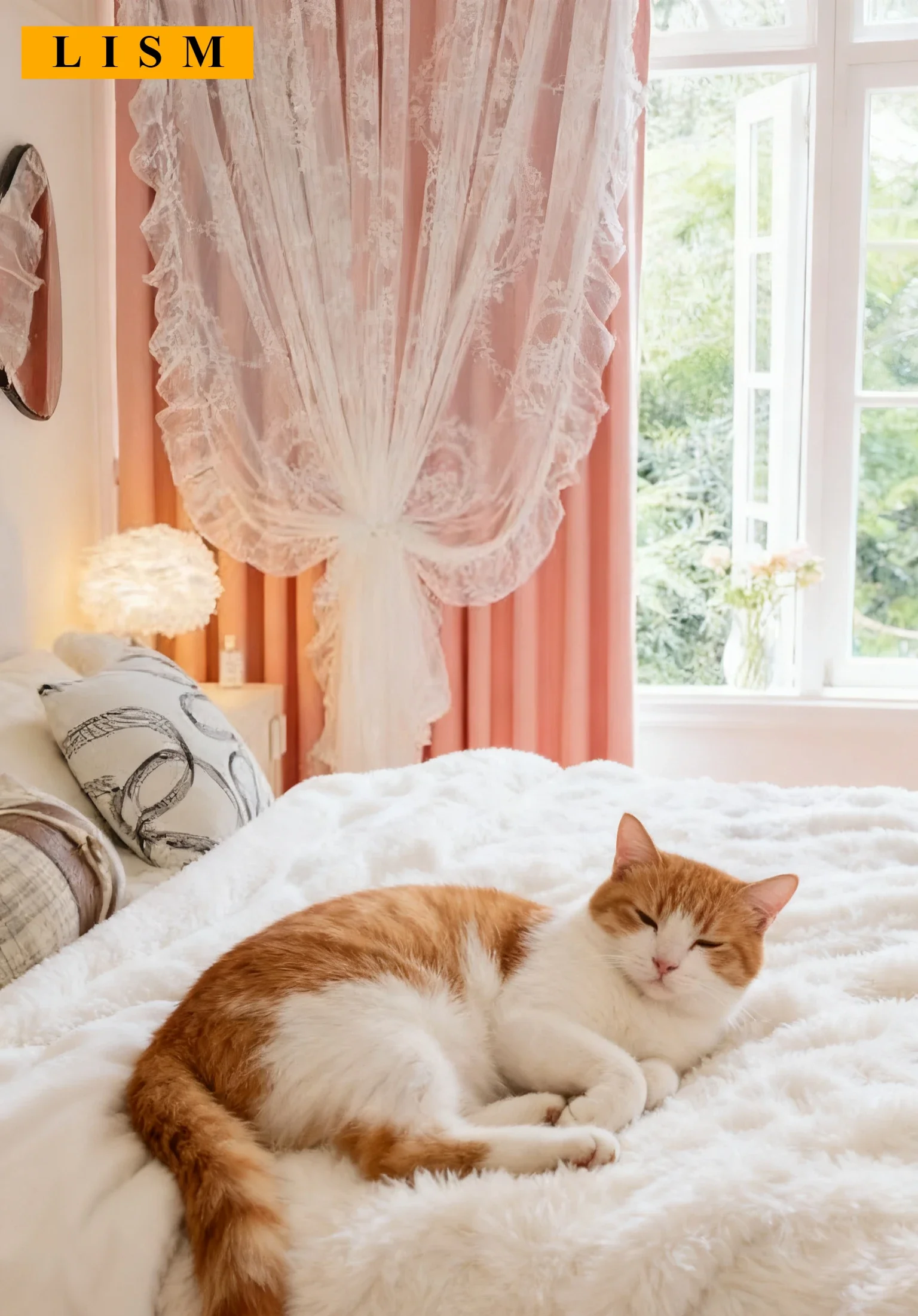 

French Elegant Lace Curtains for Living Room Bedroom Study Children's Room Decor Custom Other Colours Window Luxury White Tulle