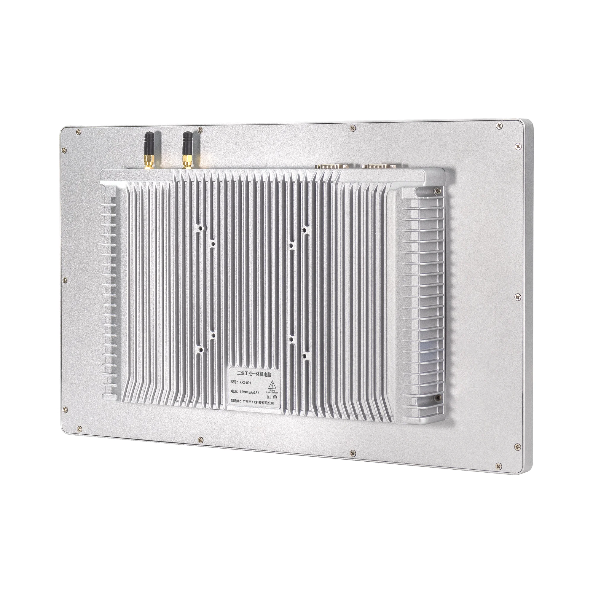 27 Inch Waterproof Dustproof AIO Wall Mounted Touch Panel PC Industrial Computer for Workshop ESOP Win10/11/Android Linux OS IPC