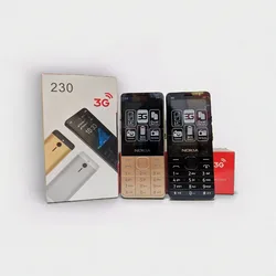 3G Dual-Mode Old Mobile Phone, Brand New, Original 230, Keypad, Student Network Function, Spare Phone, Free LifeWarranty