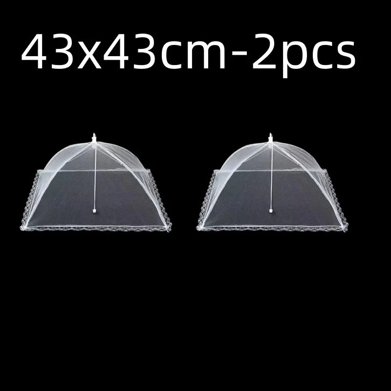 Keuken Voedselbedekking Opvouwbare Anti Vlieg Mug Mesh Hoes Picknick Eettafel Paraplu Stijl Tent Gadgets Keuken