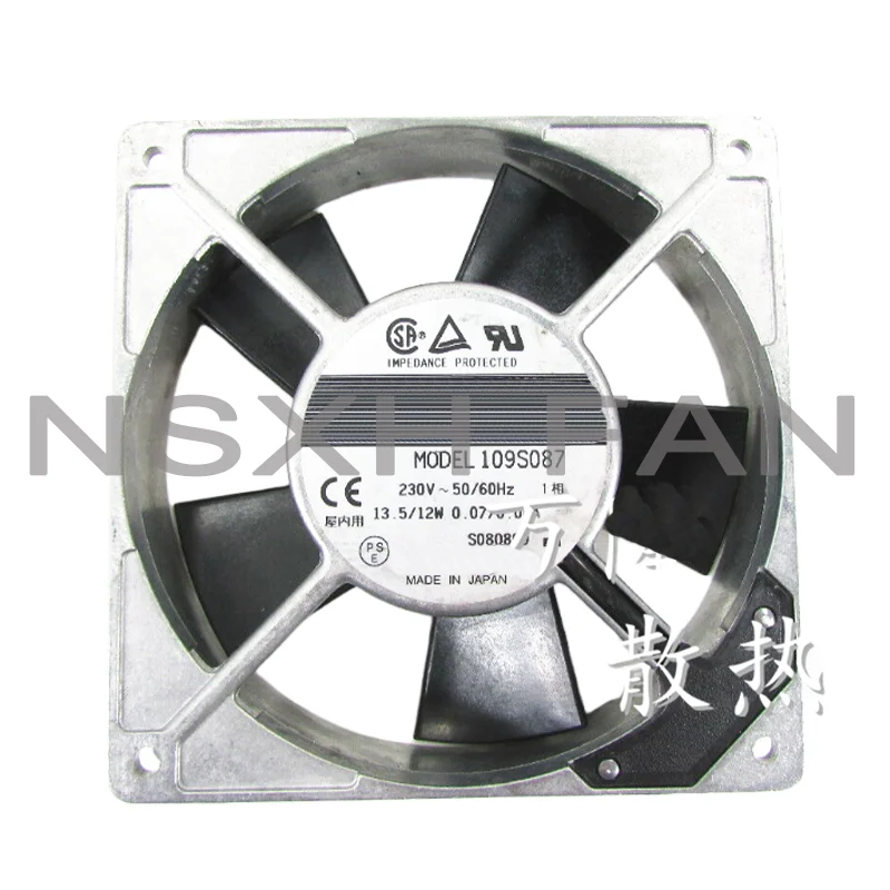 NEW 109S087 12025 AC230V Cooling Fan