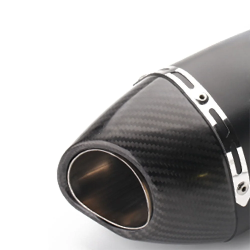 Für Suzuki SF250 Gixxer 250 Komplettes Slip-on Auspuffsystem Vorderes Verbindungsrohr Schalldämpfer Auspuffanlagen Auspuffrohre – Detail 6