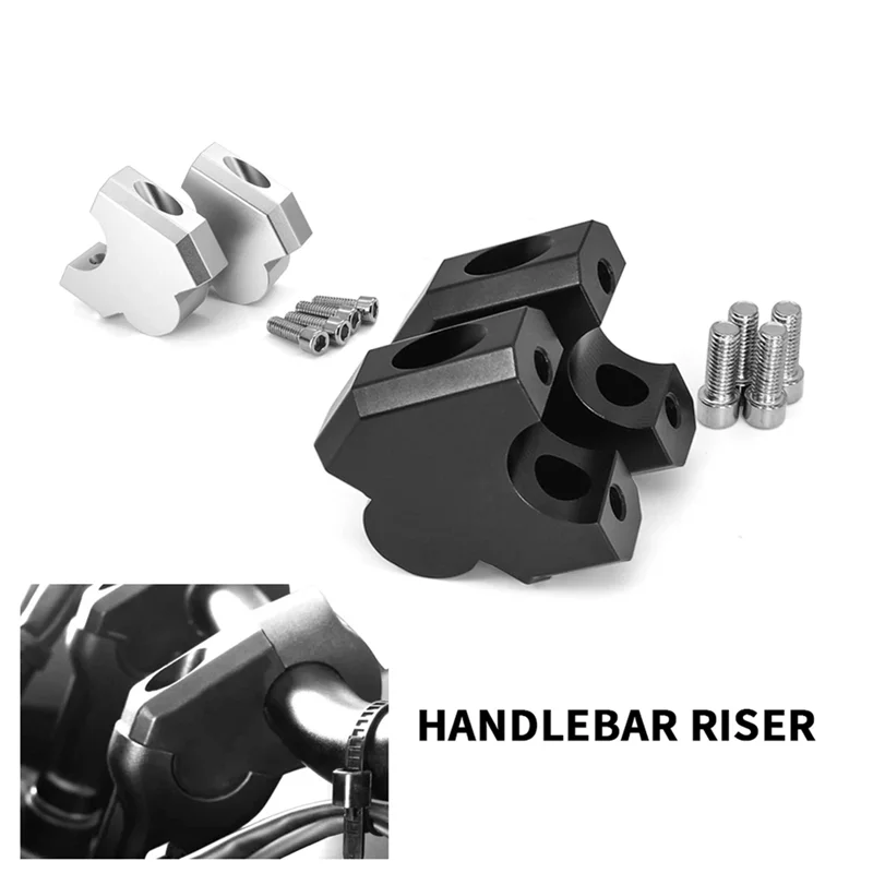 AMEXIAOXU Motorcycle Handlebar Riser Drag Handle Bar Clamp Extend Adapter For HONDA NT1100 NT 1100 2022 2023