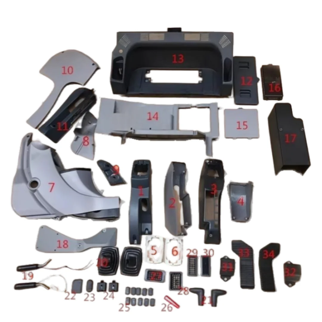 Suitable for the interior decorative panels of the cab of Kobelco SK200 210 230 250 260 330 350-8 super 8 excavators
