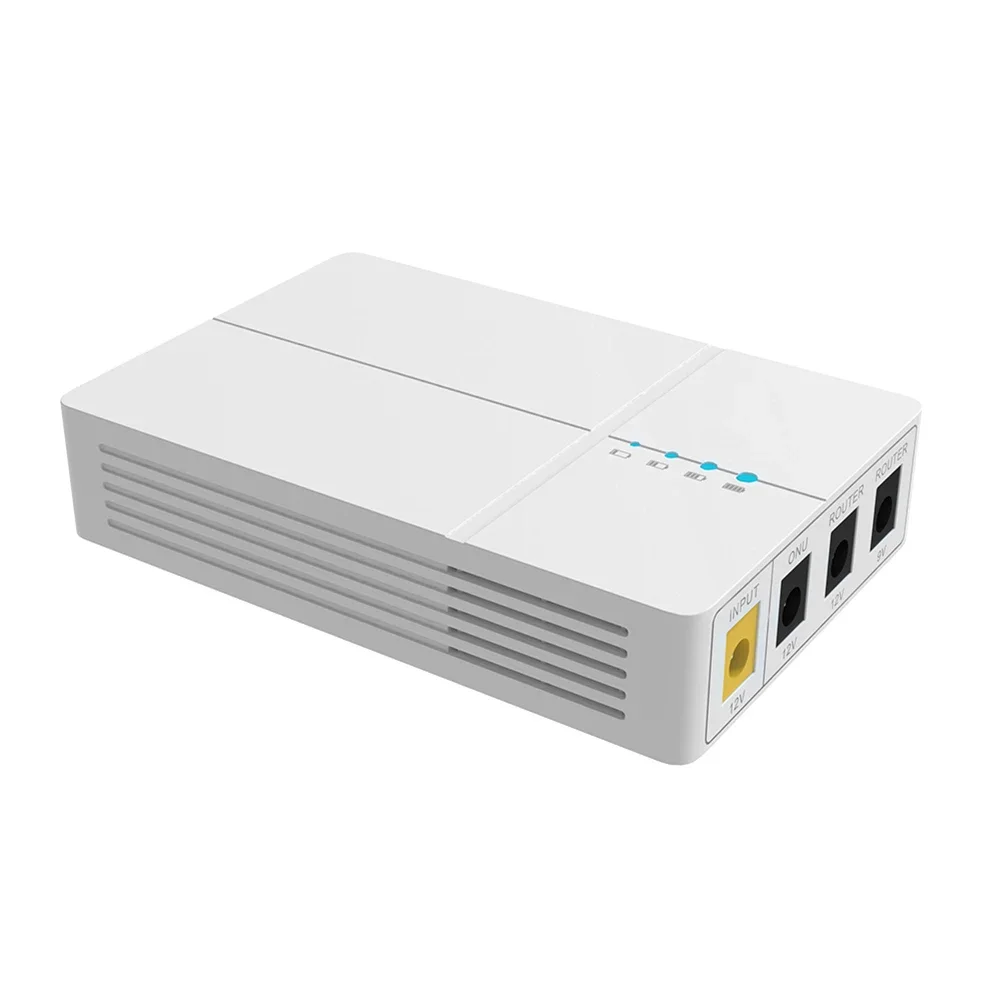 DC12V 9V Uninterruptible Power Supply for Router and Optical Modem Backup Featuring Long Backup Time and Dual Output Support