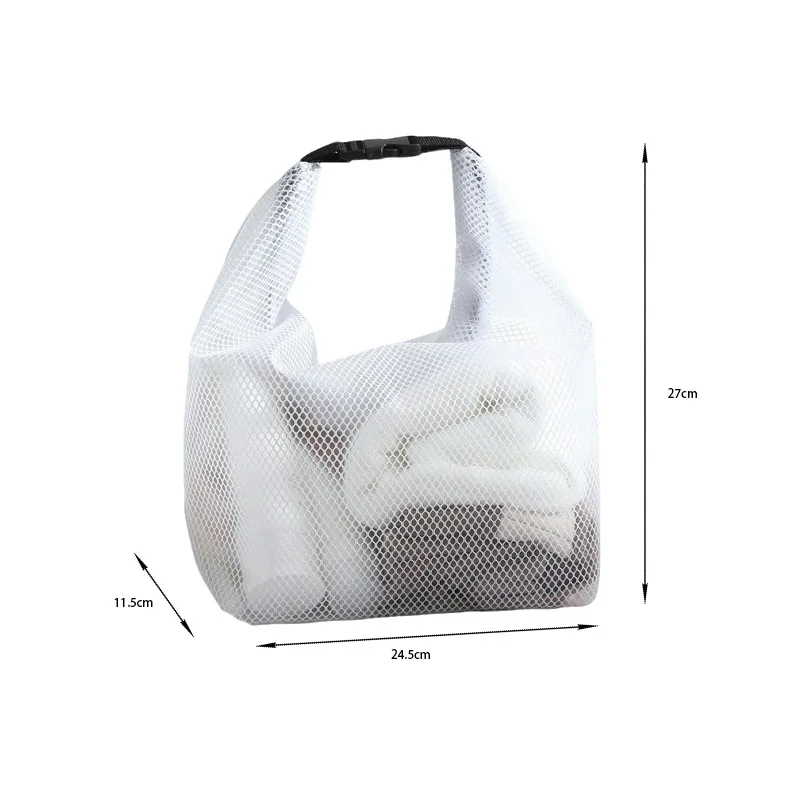 Bolsa impermeável portátil, bolsa de maiô à prova d'água para férias na praia, bolsa portátil para maquiagem e produtos de higiene pessoal, bolsa de viagem