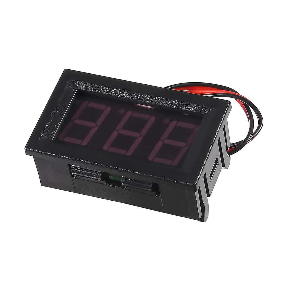 0.56 Inch DC LED Digital Voltmeter 4.5V-30V Voltage 3 Wires Digital Ammeter Voltmeter Volt Panel Tester Meter For Motorcycle Car