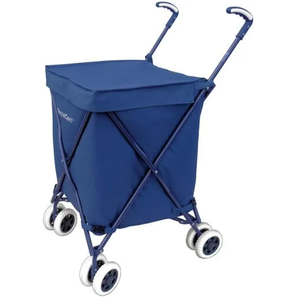 Transit -The Original Patented Folding Shopping and Utility Cart, Water-Resistant Heavy-Duty Canvas with Cover