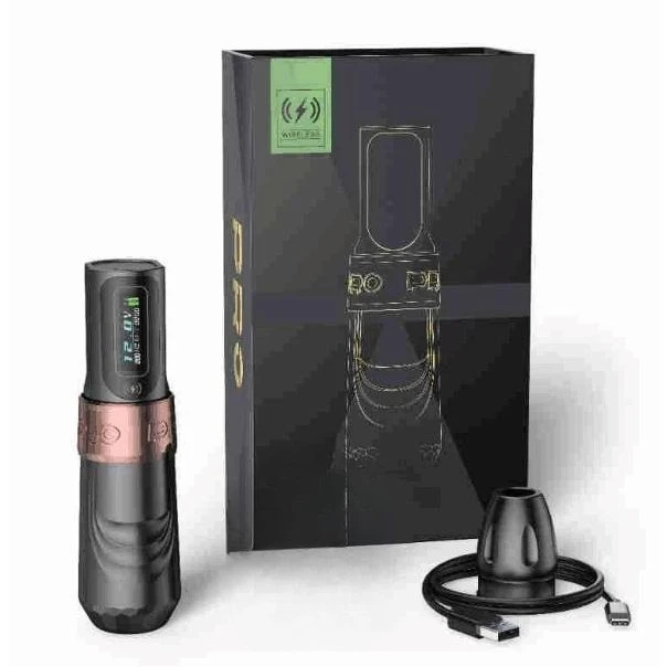 NEW Professional Tattoo Machine pen Wireless All-in-One Machine High Quality Brushless Motor Direct Drive 4.0 Stroke Laser