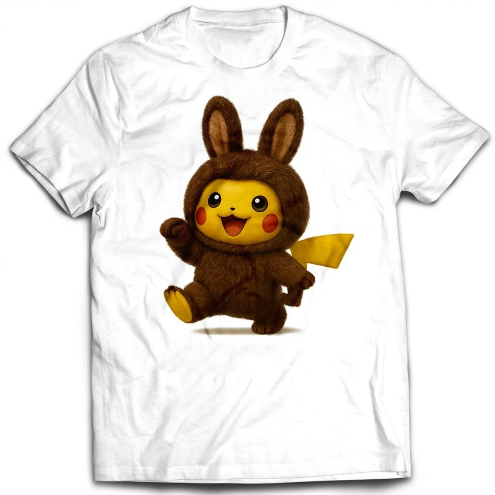 

Kids Cute Pikachu Style Parody Streetwear T-shirt Personalized Gift For Fun Tee Best Birthday Gift Pikchu T Shirt Birthday Tops