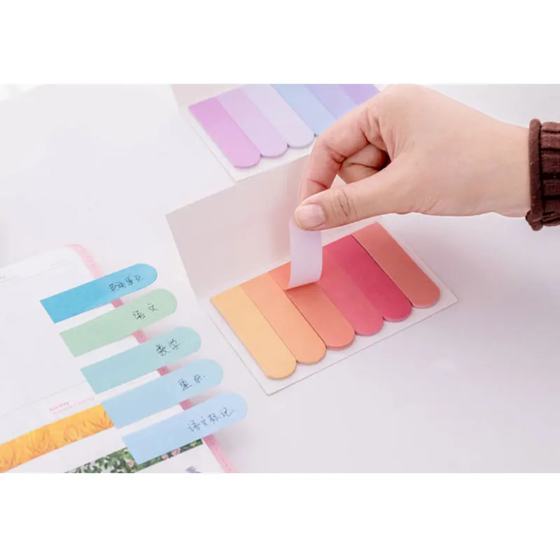 Kawaii sticky notes Cute Korean Stationery post notepad notebook it School supplies Memo pad bookmark Office accessories