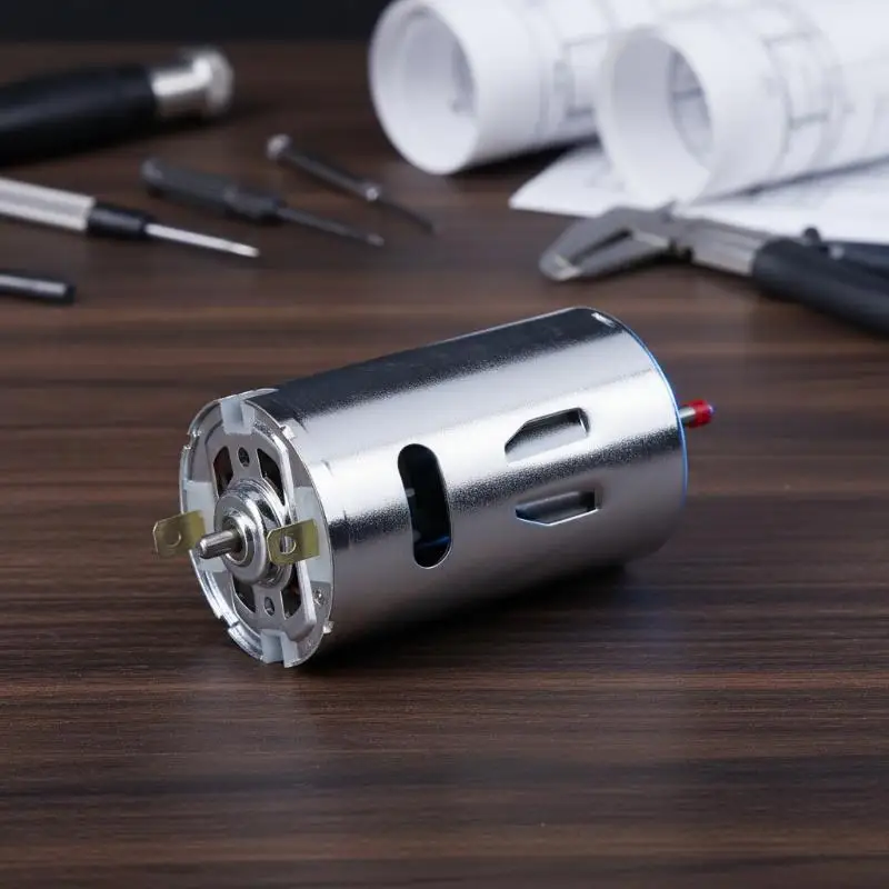 RS555 High Torque Micro Motor DC 12-24V 6000-12000 RPM 1Pcs for DIY Electric Drill RC Model Modification