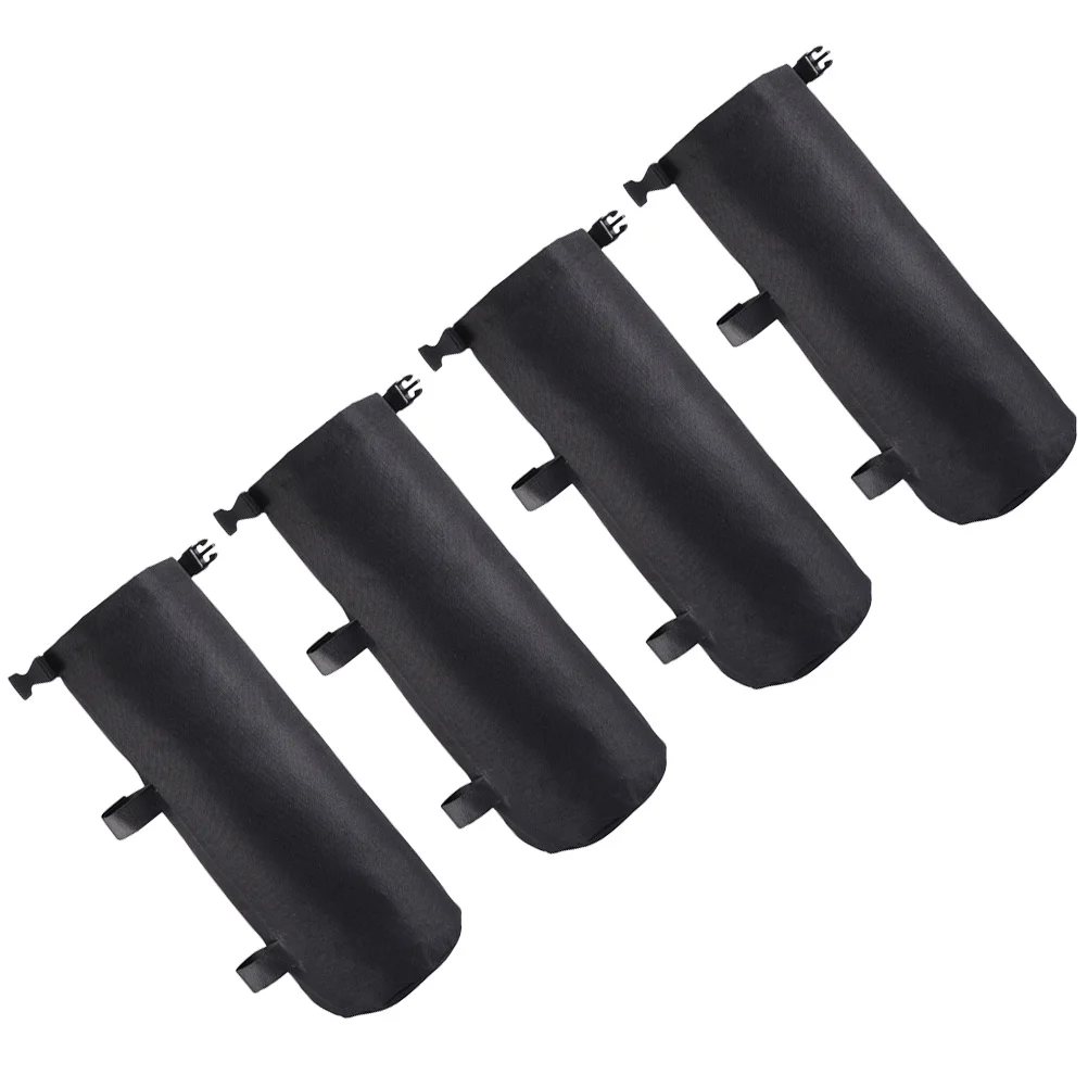 

4Pcs Tent Weights Black Pavilion Sandbags for Gazebo Canopy Marquee Tent Fixing Sandbags Outdoor Pavilion Weights