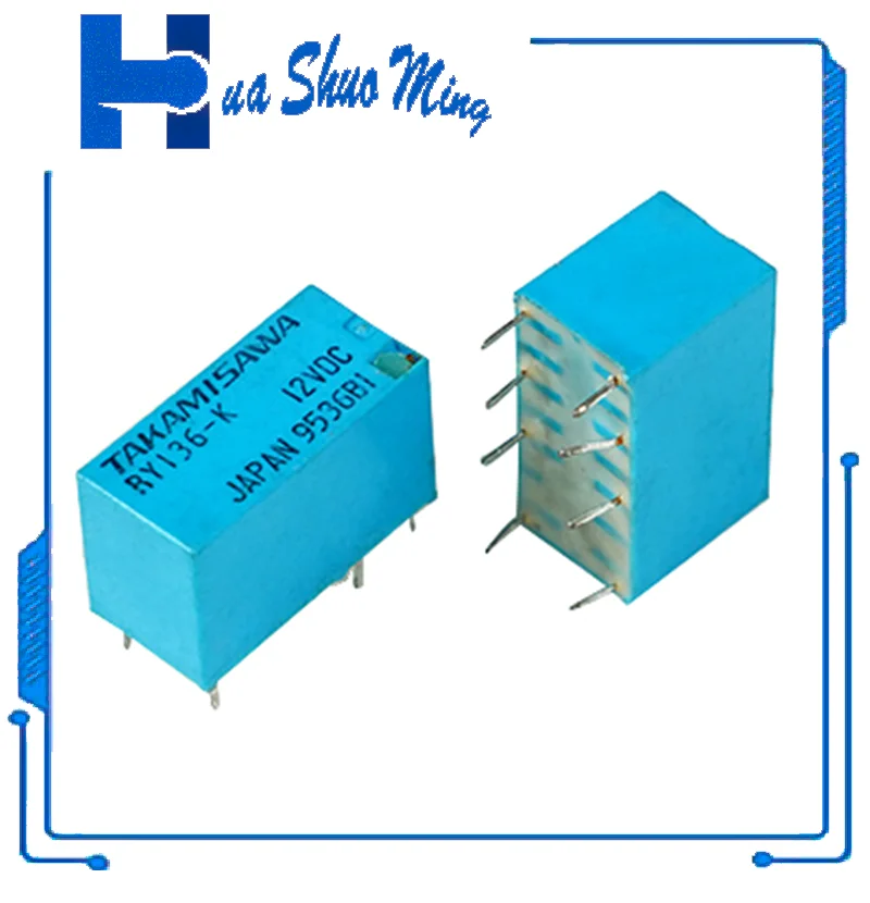 

10 шт./партия RY136-K 12 В постоянного тока 8 контактов