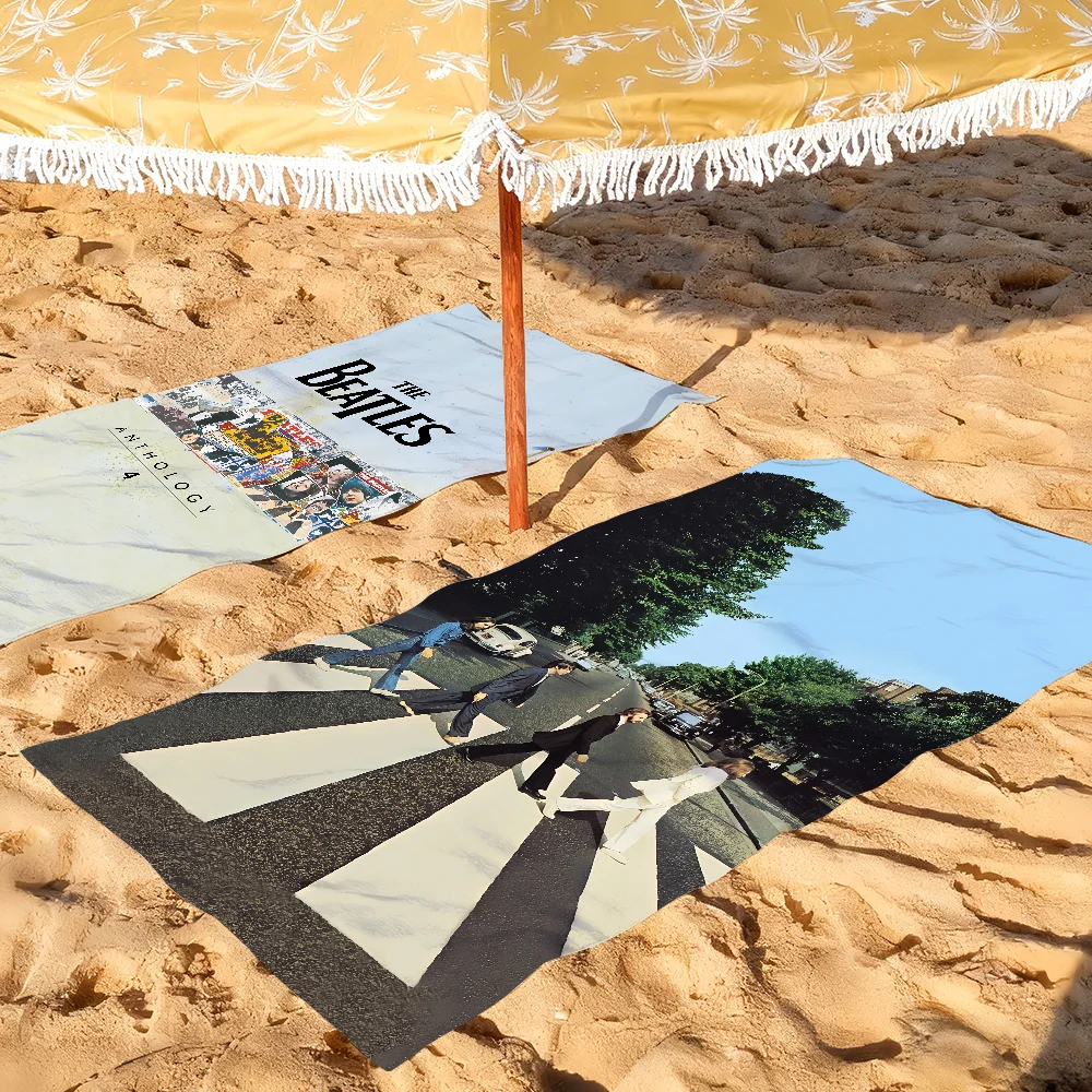 Rock Music-Abbey Road Towel Quick Dry Soft Yoga Swimming Fitness Mountain Climbing The B-Beatles-S Large Beach Towels