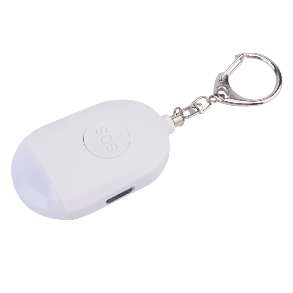 อุปกรณ์ป้องกันไซเรนแบบพกพายูเอสบีแบบชาร์จไฟได้ป้องกันหมาป่าสำหรับผู้หญิงเดินทางขนาดเล็กที่ปลอดภัย