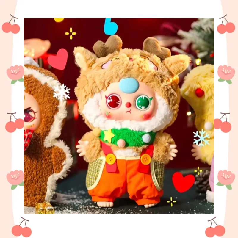 

Cartoon Original Baby Three 400% Christmas Limited Style Vinyl Doll Kawaii Doll Character Baby Collection Blind Box Toys Gifts