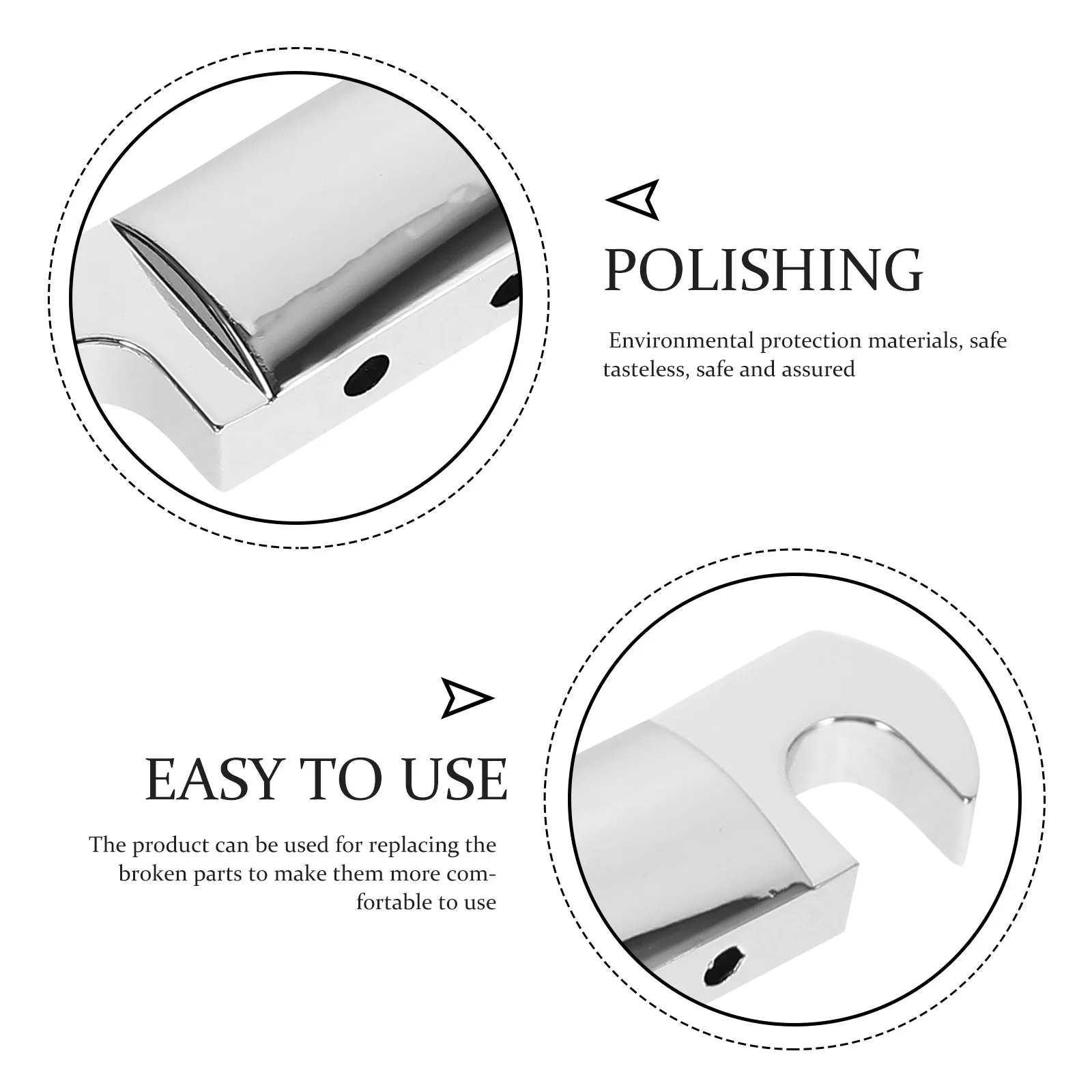 

1 set Electric Guitar Bridge Tailpiece Set For Style Silver Roller Saddle Replacement Part Durable Bridge Tailpiece Accessory