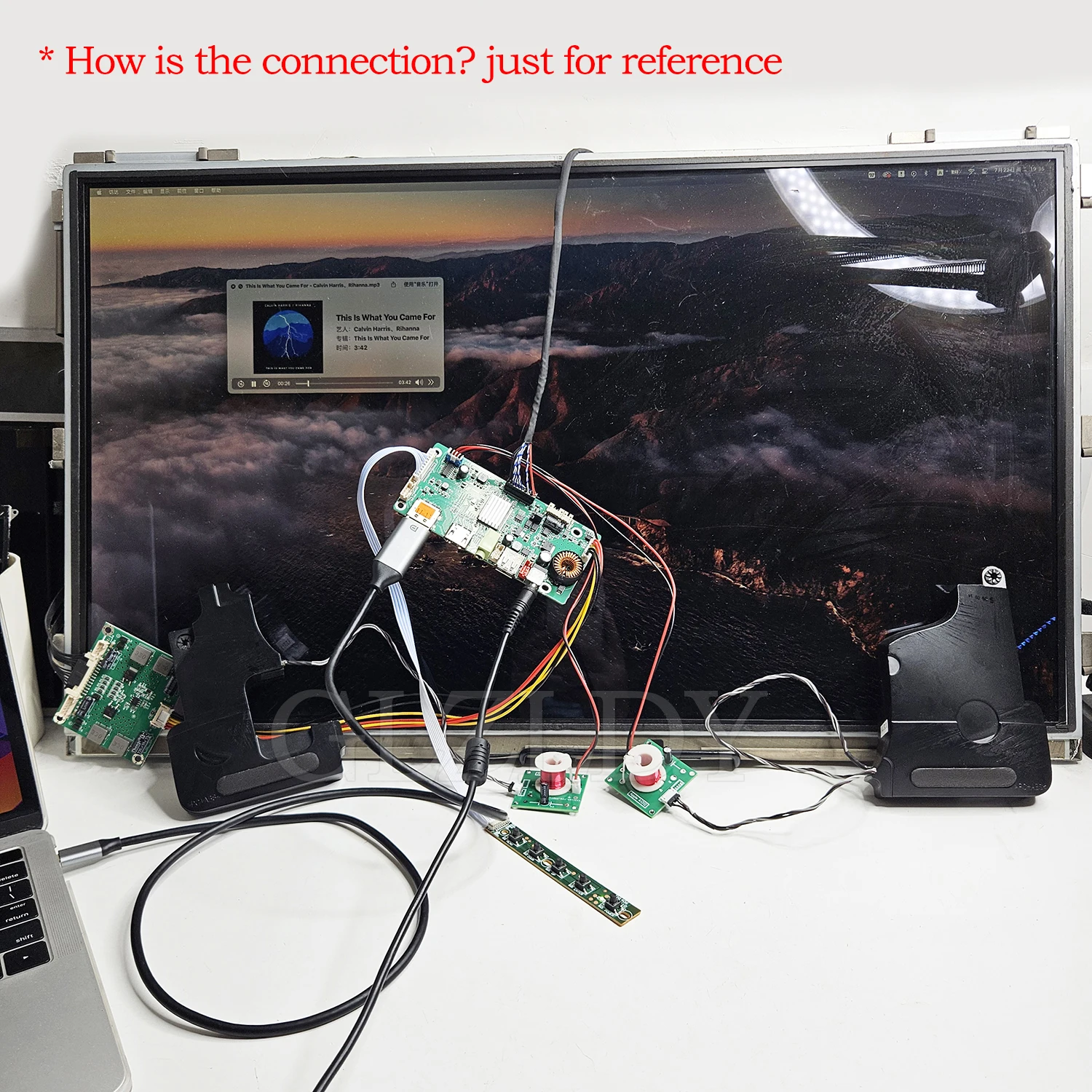 ل iMac A1311 A1312 2 طريقة ثلاثة أضعاف باس المتكلم كروس الصوت مكبر الصوت كروس مكبرات الصوت تصفية مقسم التردد 4P + 5P