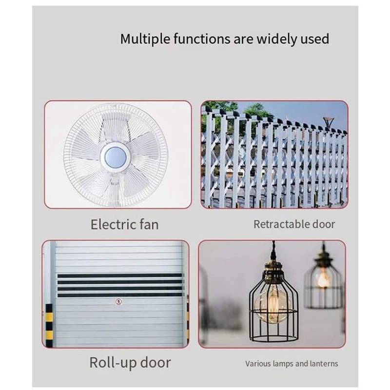 Smart Home Clone Remote Control 433Mhz Automatic Copy Remote Control Multi-Frequency Wireless Cloning Garage Door Opener