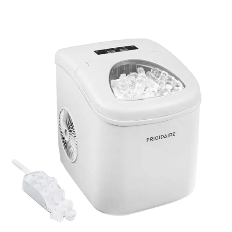 

Portable Compact Ice Maker, Counter Top Ice Making Machine, 26lb per day