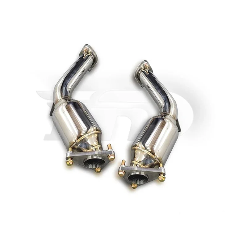 Performance 304 Stainless Steel Exhaust downpipe For Q50s G25 G37 FX35 high flow catted downpipe Exhaust downpipe System