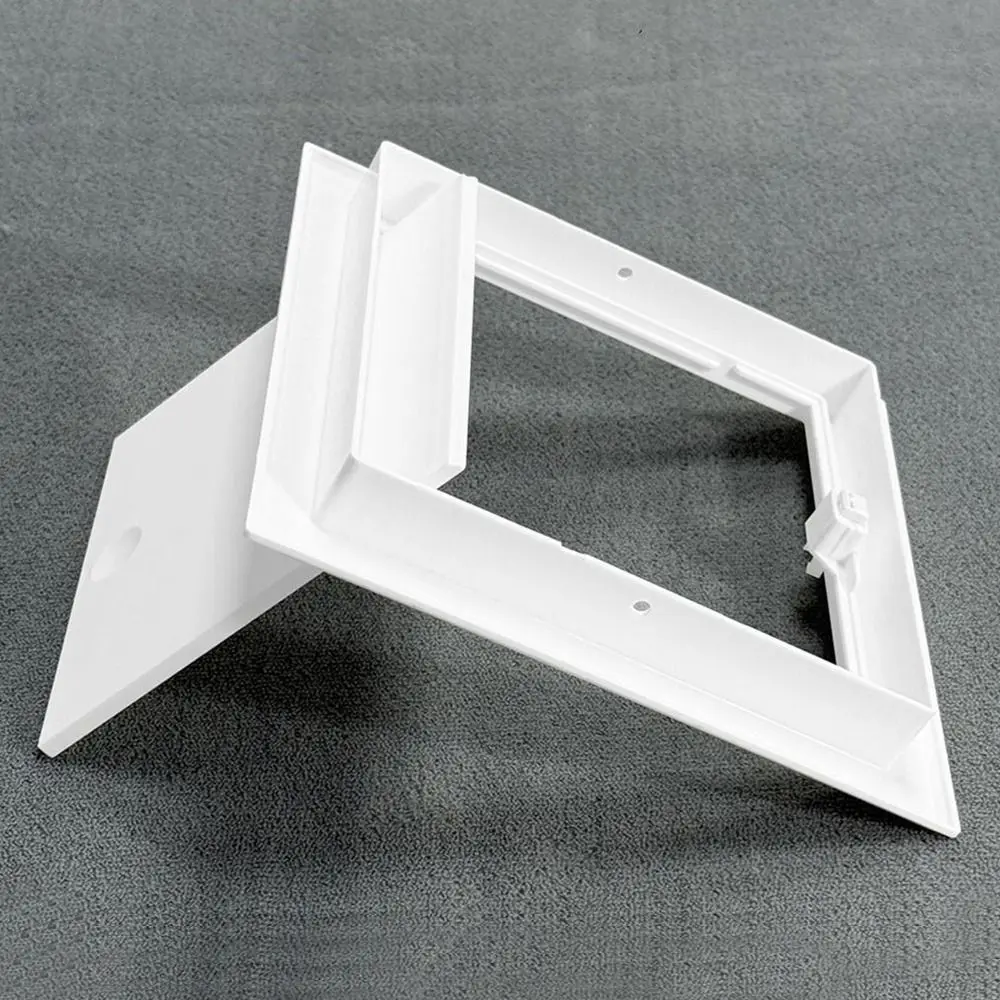 New Self-adhesive Access Panel Door Plastic Press-type Inspection Hole White Access Hatch Cover Doors Wall Ceiling