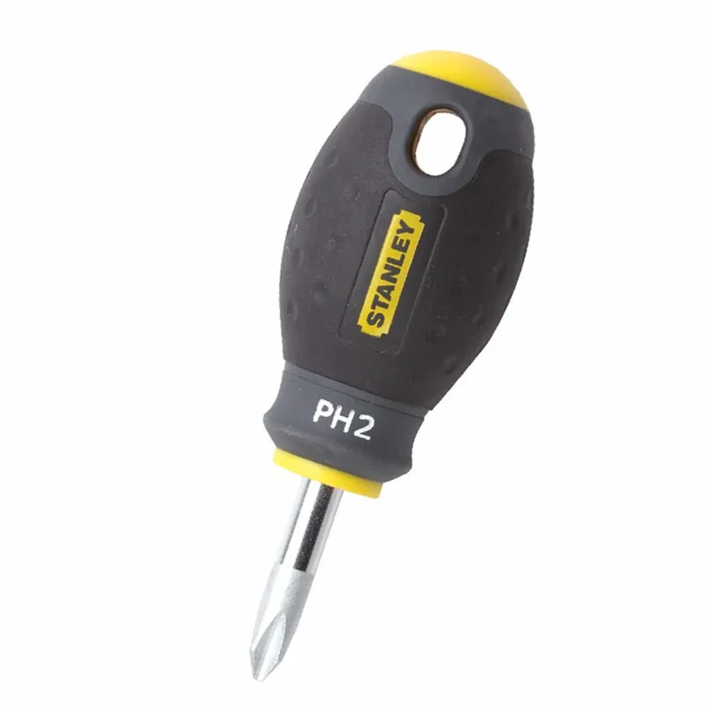 Stanley 65-406-14 Cross Screwdriver Large Diameter Handle Stronger Torque Comfortable Grip Simple Operation Easy To Learn