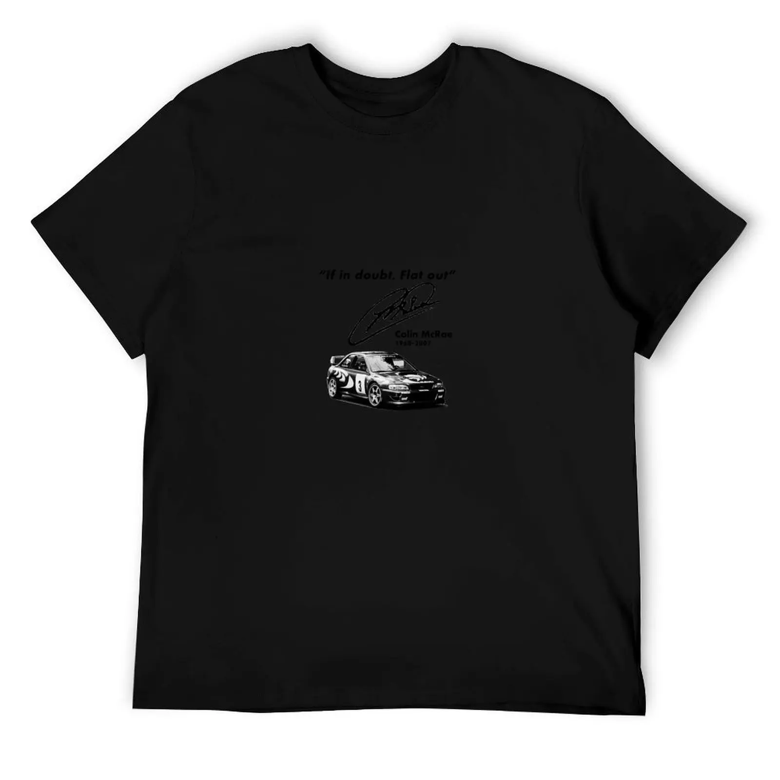 

If in doubt, Flat out (with subaru) Essential T-Shirt t shirt man luxury t shirt man plain man t shirts cotton T-Shirt