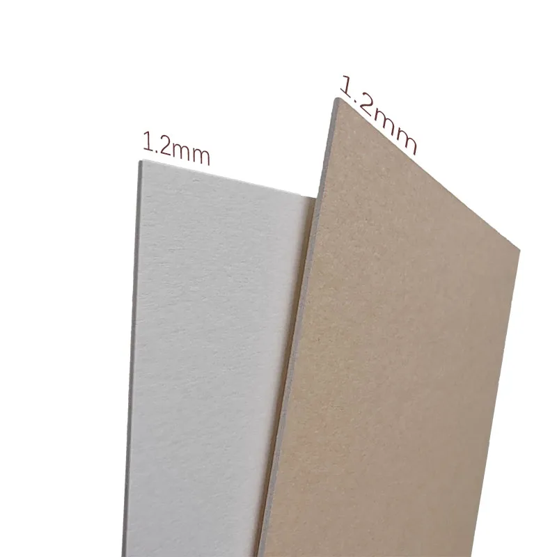 Thick Paper Hard Cardboard 1mm 1.2mm White Kraft 2 Sides Color Diy Handmake Card Making Craft Paper Chipboard Backing Board