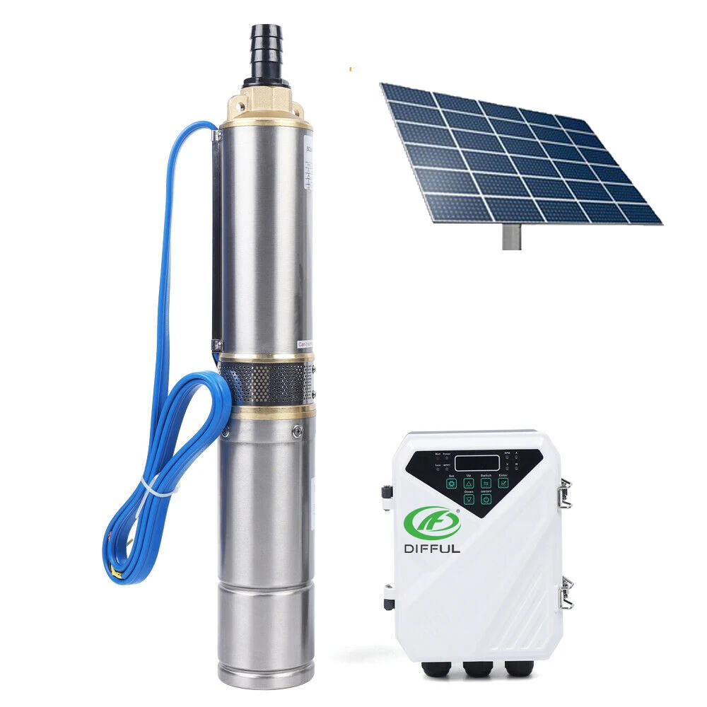

1 to 20 Solar Water Pump Dc Submersible Solar Water Pump for Agriculture System Solar Water Pump Oem