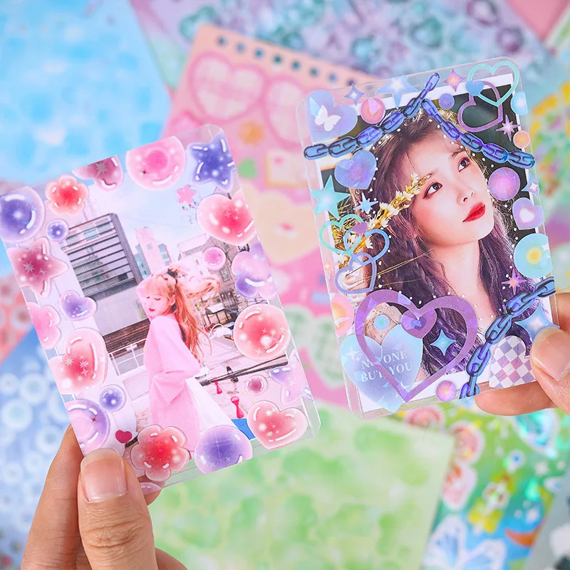 Cute 60 sheets/Piece Decorative Sticker Book Journal Materials Kids Gift School Stationery