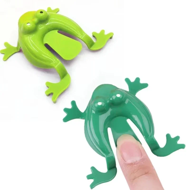 Jumping Frog Bounce Fidget Toys Novelty Assorted Stress Reliever for Birthday Gift Party Favors 10-20Pcs Random Color Plastic