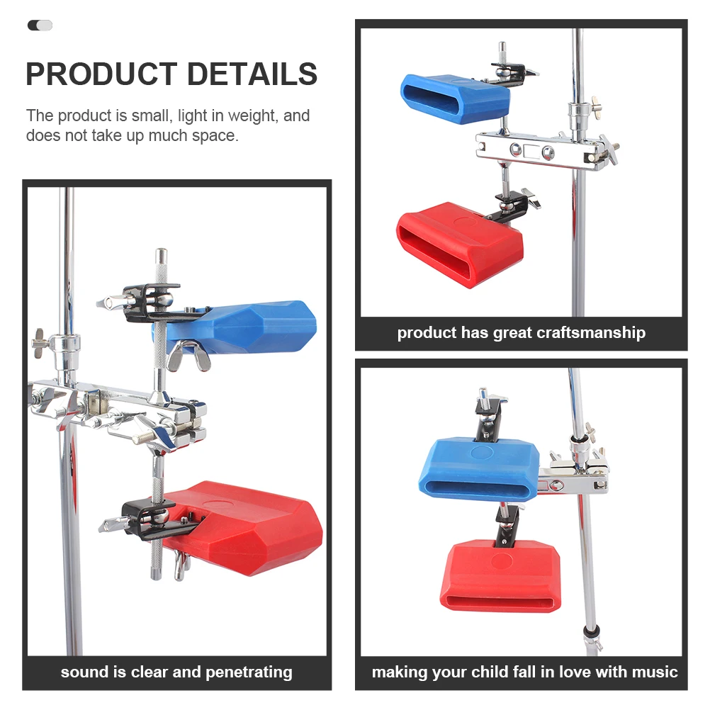 

Cowbell Bangzi Percussion Instrument Supply Kids Useful Supplies Musical Instruments Toy Plastic Children Rhythm Parts Replace