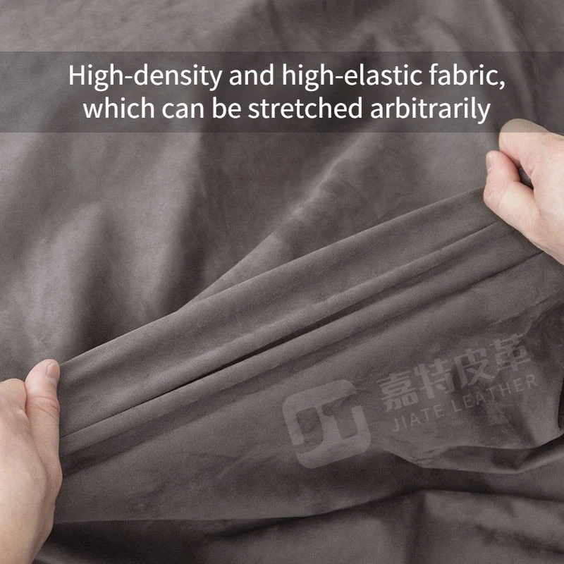 Self-adhesive Suede Fabric By Meters for Car Interior Modification Upholstery Counter Diy Sewing Wearable Elastic Smooth Cloth